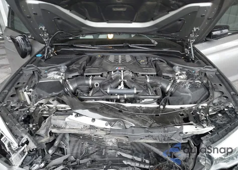 2020 BMW M5 Competition из США, поврежденный, VIN WBSJF0C01LB448795